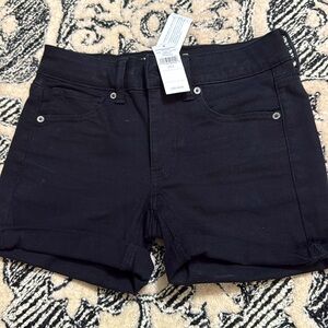 Black high waisted size 2 short